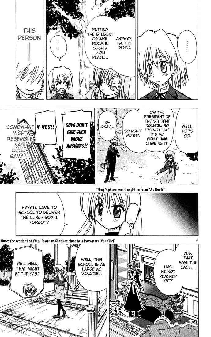 Hayate no Gotoku! Chapter 36 page 3 - Chapter 36 : A Power That Won't Revolutionize the World