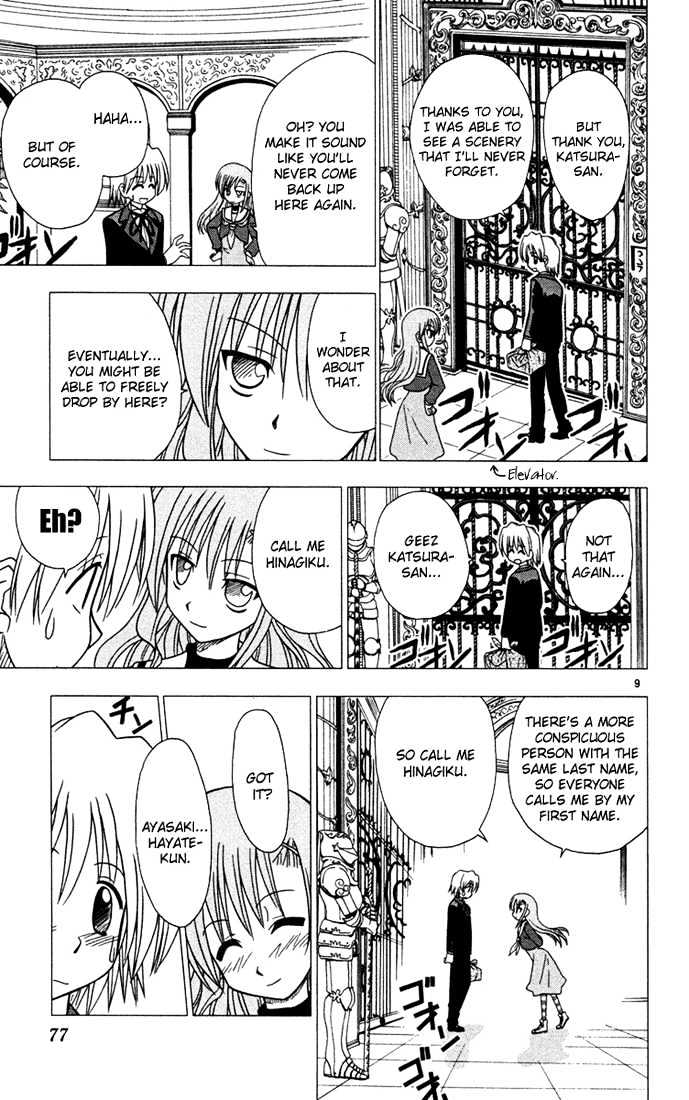 Hayate no Gotoku! Chapter 36 page 9 - Chapter 36 : A Power That Won't Revolutionize the World