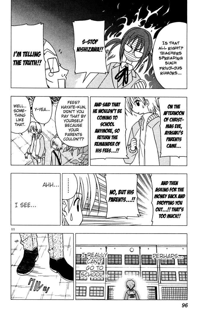 Hayate no Gotoku! Chapter 37 page 11 - Chapter 37 : In the Old Days, We Were Taught that Being a Space Detective IsnÂ´t all There Is to Youth!