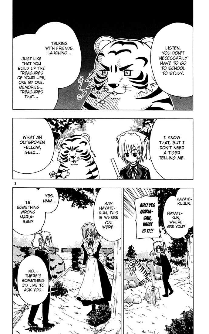 Hayate no Gotoku! Chapter 37 page 3 - Chapter 37 : In the Old Days, We Were Taught that Being a Space Detective IsnÂ´t all There Is to Youth!