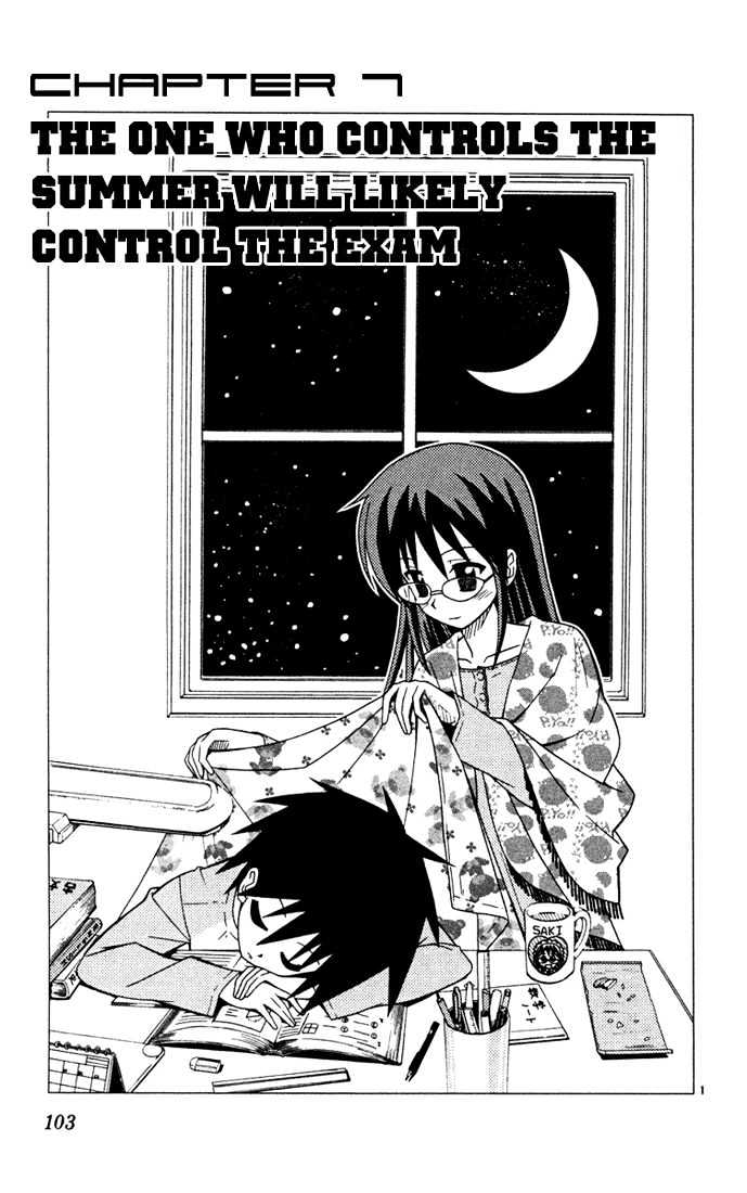 Hayate no Gotoku! Chapter 38 page 1 - Chapter 38 : The One Who Controls Summer Seems to Control the Entrance Exam