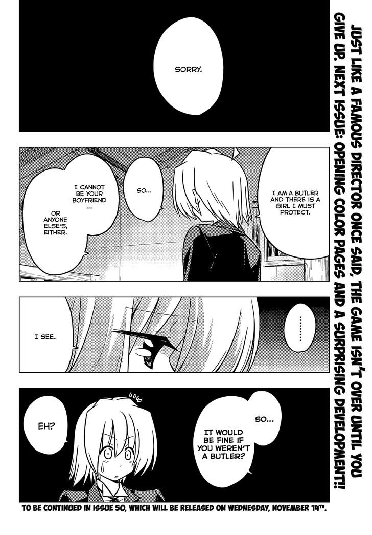Hayate no Gotoku! Chapter 383 page 17 - Chapter 383 : An Incident that Does not End with only a Kiss