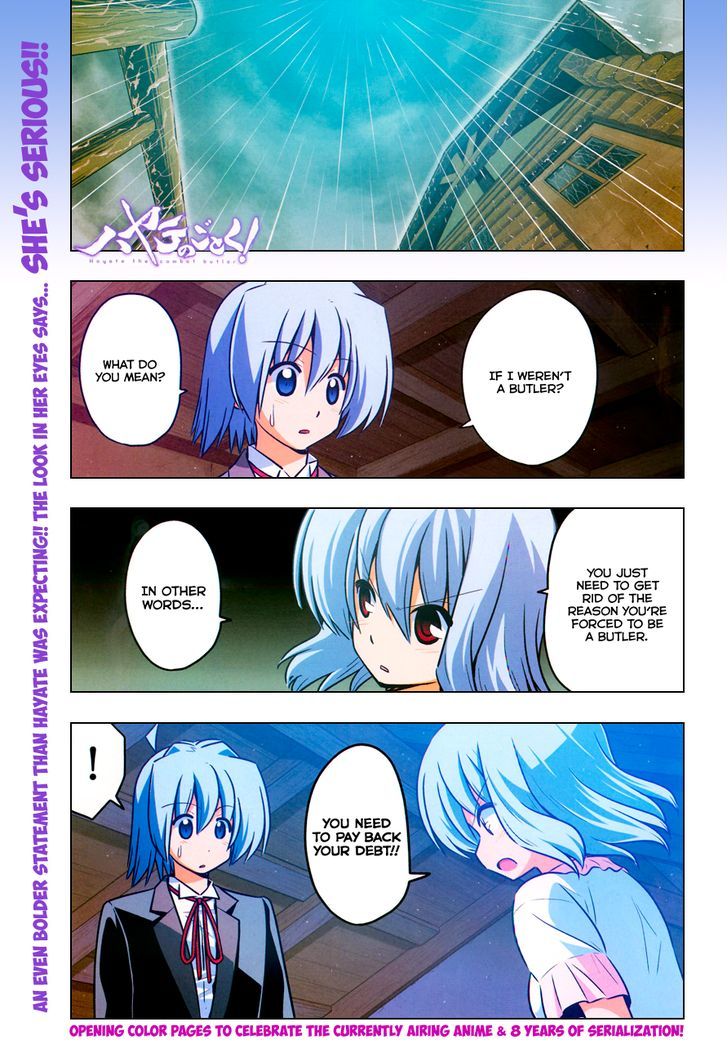 Hayate no Gotoku! Chapter 384 page 3 - Chapter 384 : Juspion Taught Me There is Only One of Me in the Universe