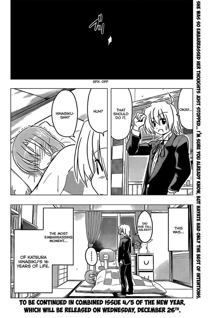 Hayate no Gotoku! Chapter 388 page 17 - Chapter 388 : This is Probably When You Would Hear The Term 'Nyoo...!!'"