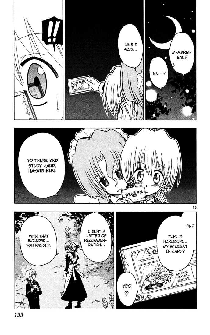 Hayate no Gotoku! Chapter 39 page 15 - Chapter 39 : Funny Bunny