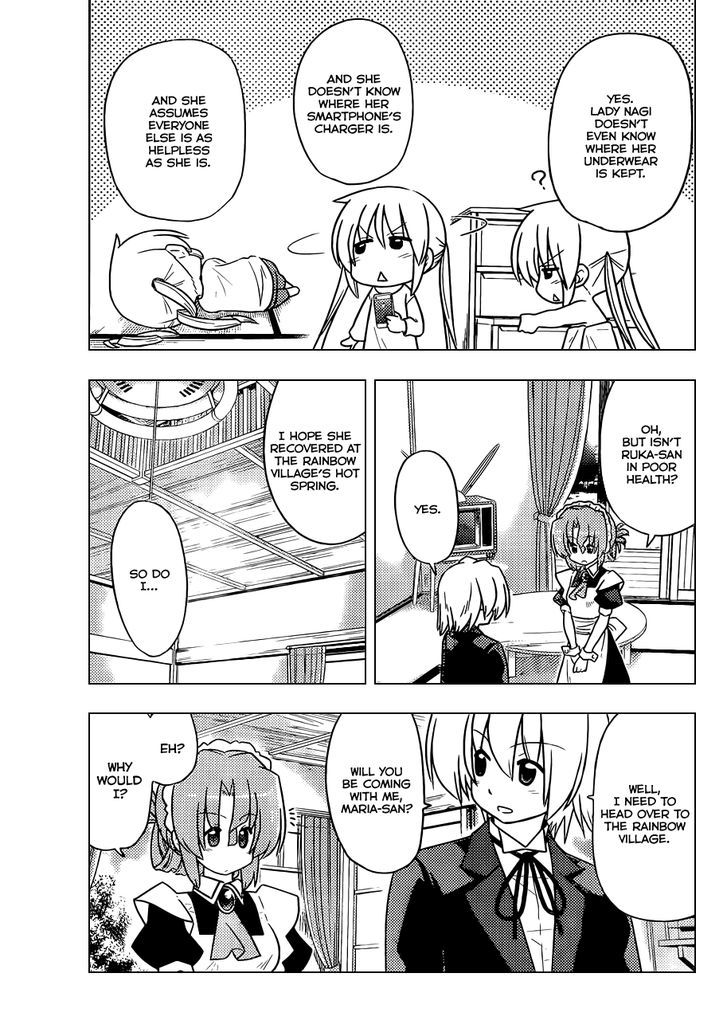 Hayate no Gotoku! Chapter 395 page 4 - Chapter 395 : I am not bored. I have plenty to do. Like take care of the cat