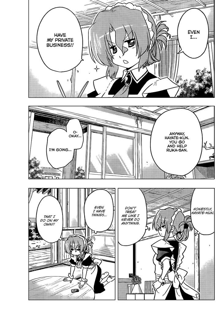 Hayate no Gotoku! Chapter 395 page 6 - Chapter 395 : I am not bored. I have plenty to do. Like take care of the cat