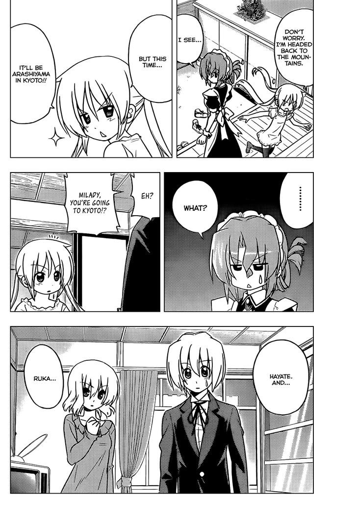 Hayate no Gotoku! Chapter 398 page 9 - Chapter 398 : Kyoto and Ise - Conclusion (Night 1) The Idiot Who Leaves on a Tr...