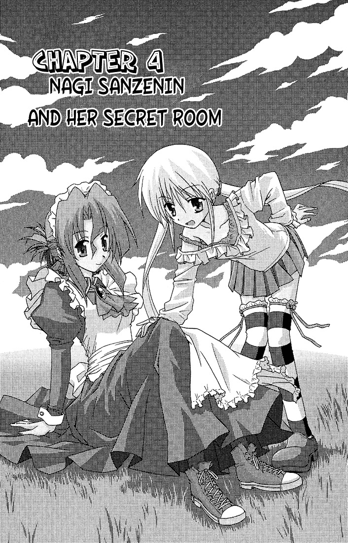 Hayate no Gotoku! Chapter 4 page 1 - Chapter 4 : Nagi Sanzenin and Her Secret Room