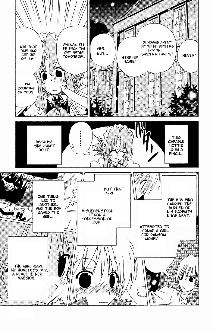 Hayate no Gotoku! Chapter 4 page 5 - Chapter 4 : Nagi Sanzenin and Her Secret Room