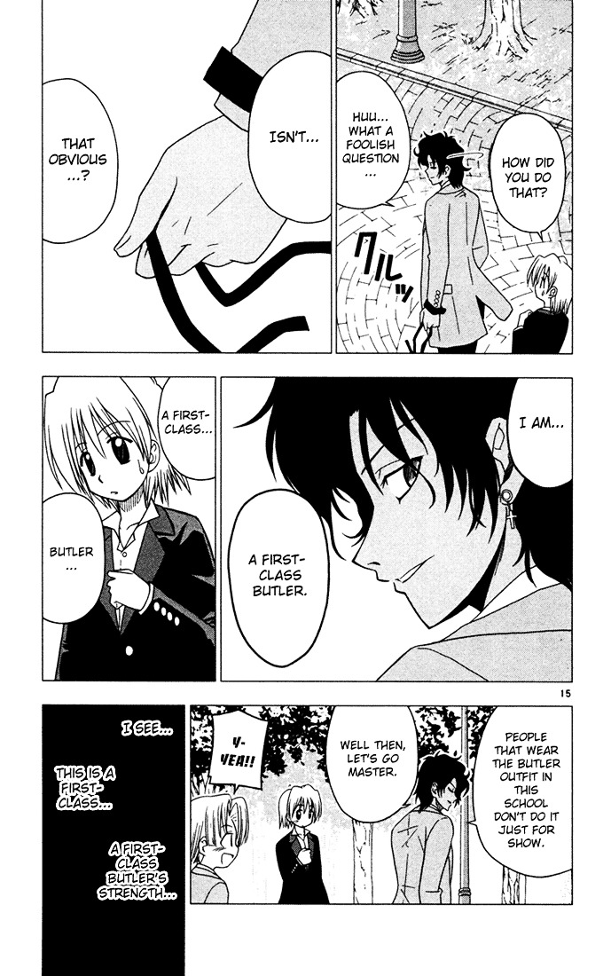Hayate no Gotoku! Chapter 40 page 15 - Chapter 40 : First-class Butlers like Curry