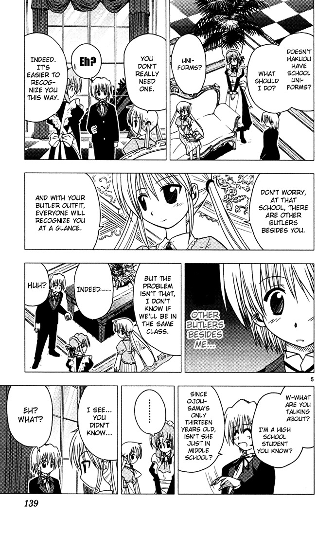 Hayate no Gotoku! Chapter 40 page 5 - Chapter 40 : First-class Butlers like Curry