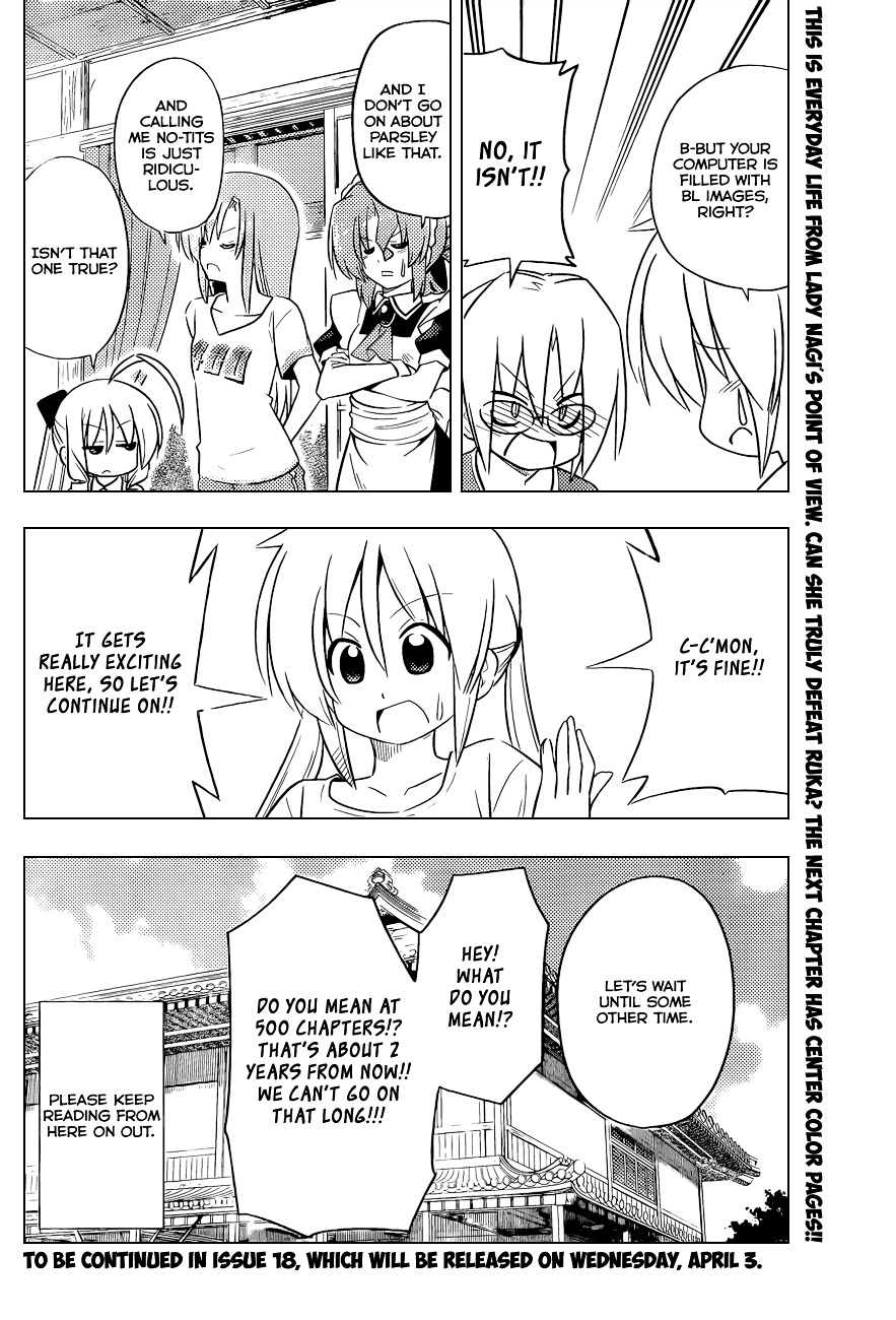 Hayate no Gotoku! Chapter 400 page 18 - Chapter 400 : Kyoto and Ise - Conclusion (Night 3): This is supposed to be Night 3...