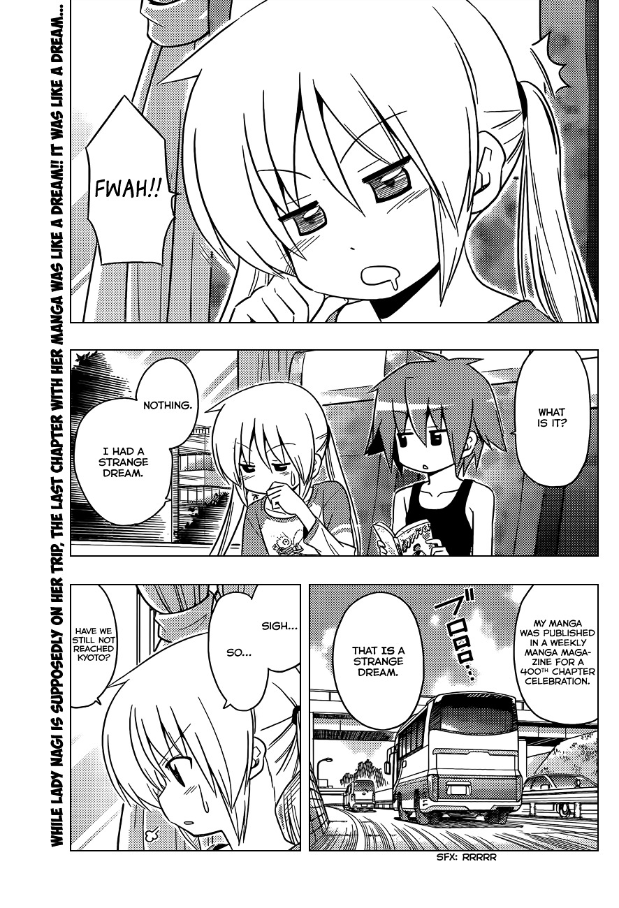 Hayate no Gotoku! Chapter 401 page 3 - Chapter 401 : Kyoto and Ise - Conclusion (Night 4): Viewing Hell with Some Hellish...