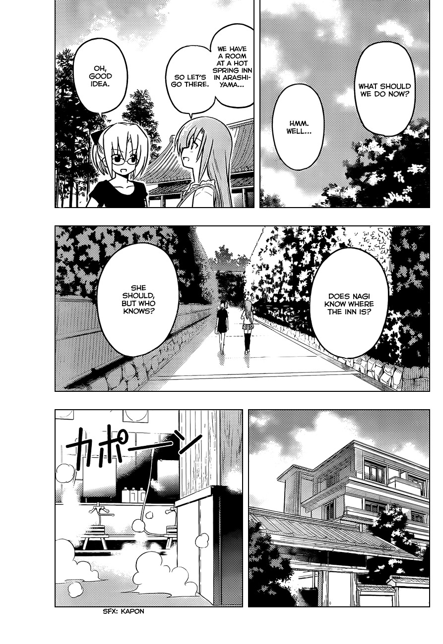 Hayate no Gotoku! Chapter 405 page 12 - Chapter 405 : Kyoto and Ise - Conclusion (Night 7): Hinagiku and Chiharu's Honest ...