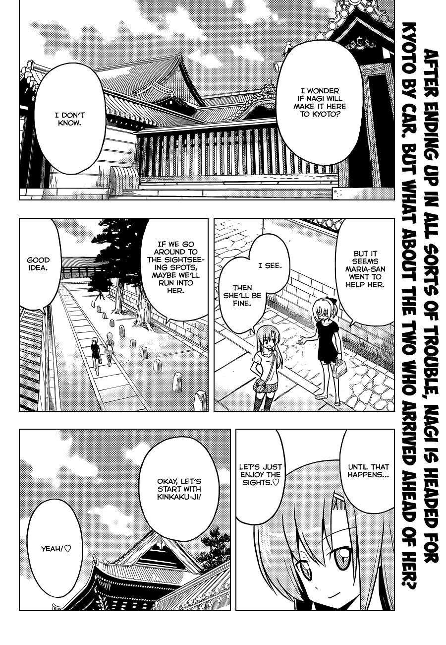 Hayate no Gotoku! Chapter 405 page 3 - Chapter 405 : Kyoto and Ise - Conclusion (Night 7): Hinagiku and Chiharu's Honest ...