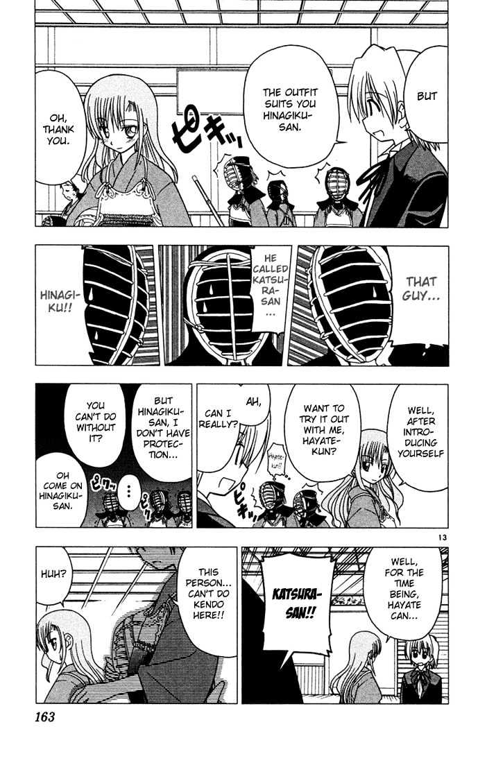 Hayate no Gotoku! Chapter 41 page 13 - Chapter 41 : Samurai, Bushido, Van Damme on the Move.
