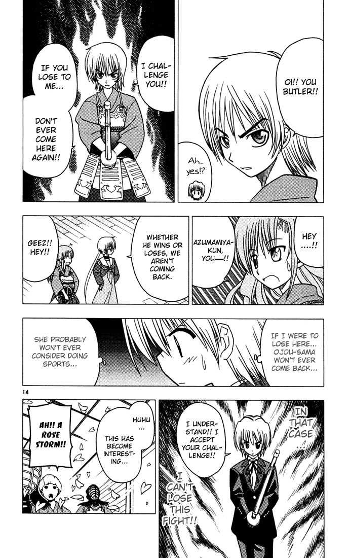 Hayate no Gotoku! Chapter 41 page 14 - Chapter 41 : Samurai, Bushido, Van Damme on the Move.