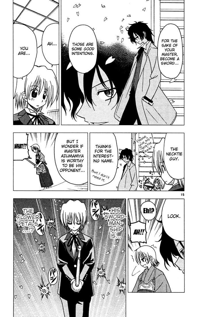 Hayate no Gotoku! Chapter 41 page 15 - Chapter 41 : Samurai, Bushido, Van Damme on the Move.