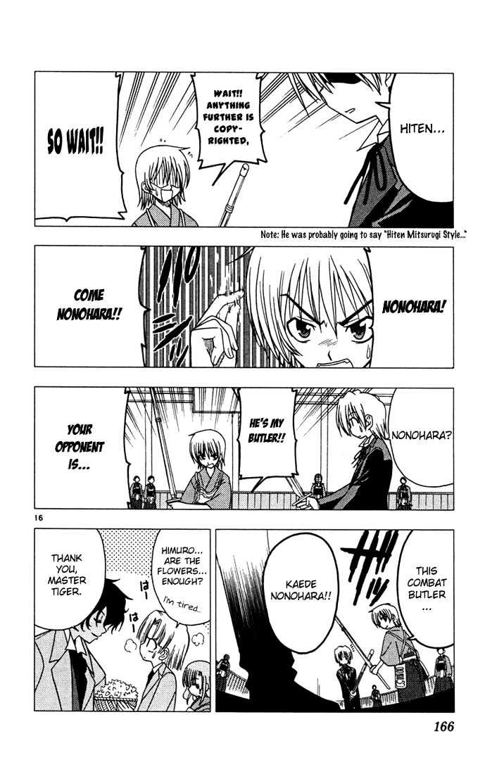 Hayate no Gotoku! Chapter 41 page 16 - Chapter 41 : Samurai, Bushido, Van Damme on the Move.