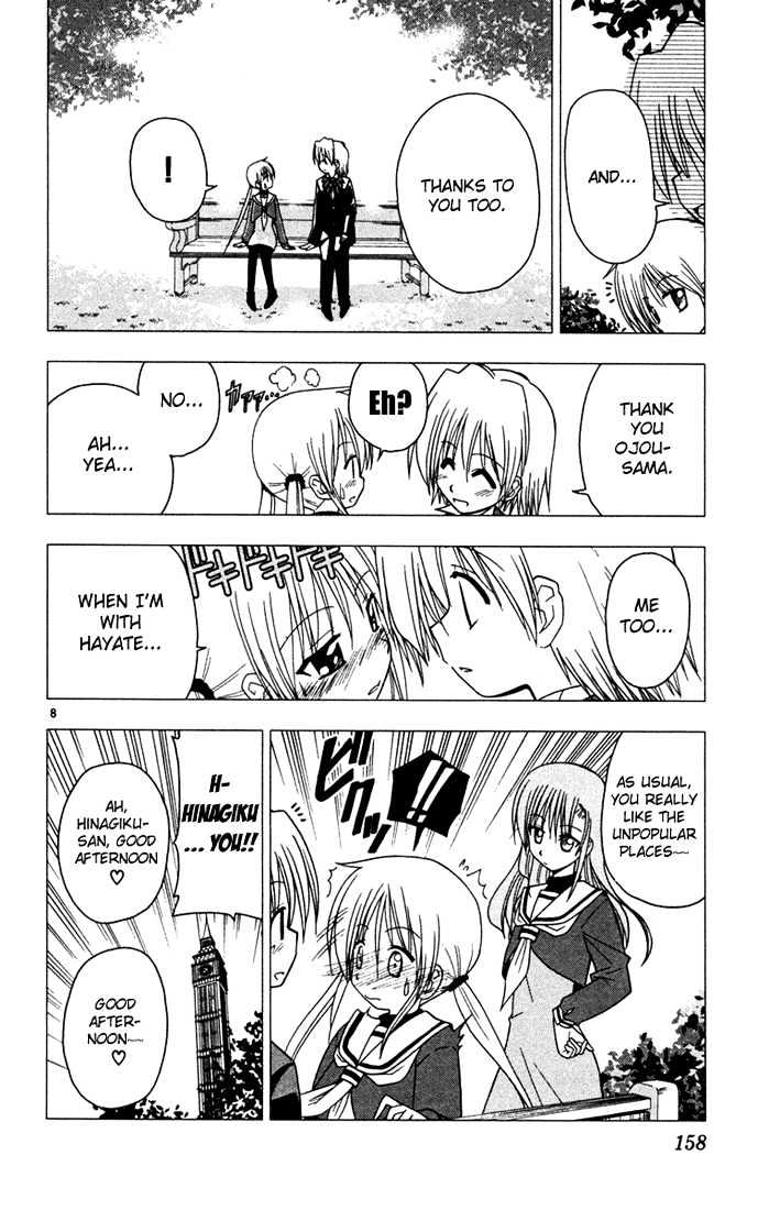 Hayate no Gotoku! Chapter 41 page 8 - Chapter 41 : Samurai, Bushido, Van Damme on the Move.