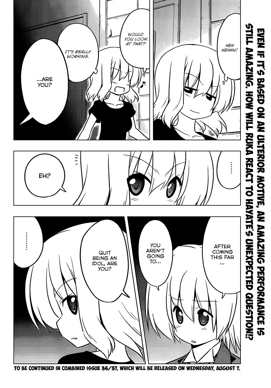 Hayate no Gotoku! Chapter 416 page 17 - Chapter 416 : Which Ad was It That Said 'Freedom to Choose Your Occupation. Ah Ha ...