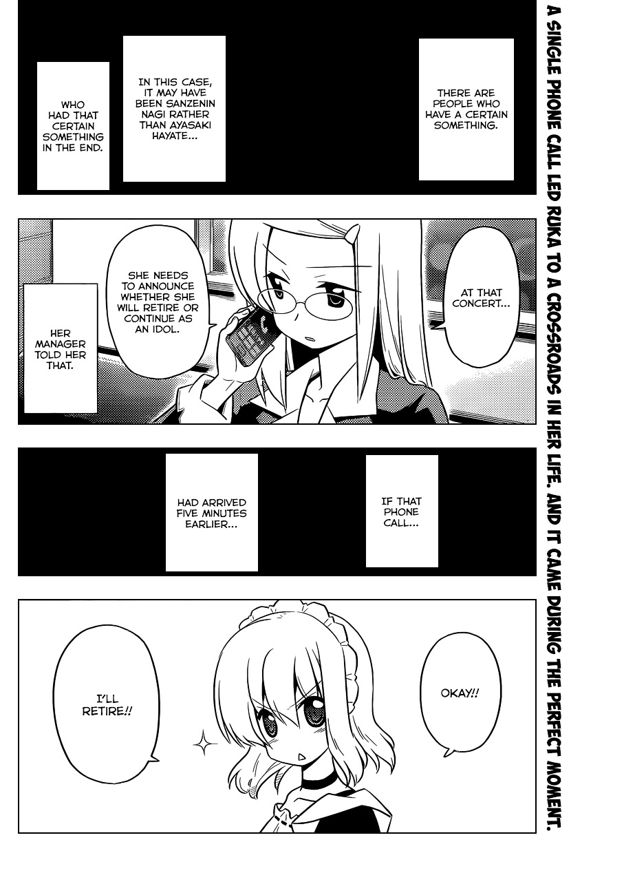 Hayate no Gotoku! Chapter 416 page 3 - Chapter 416 : Which Ad was It That Said 'Freedom to Choose Your Occupation. Ah Ha ...