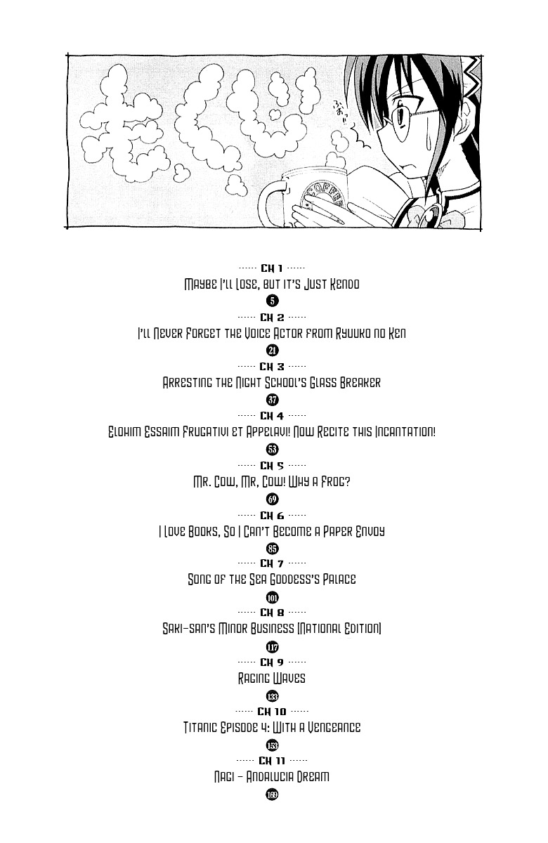 Hayate no Gotoku! Chapter 42 page 8 - Chapter 42 : Maybe I'll lose, but it's just like Kendo