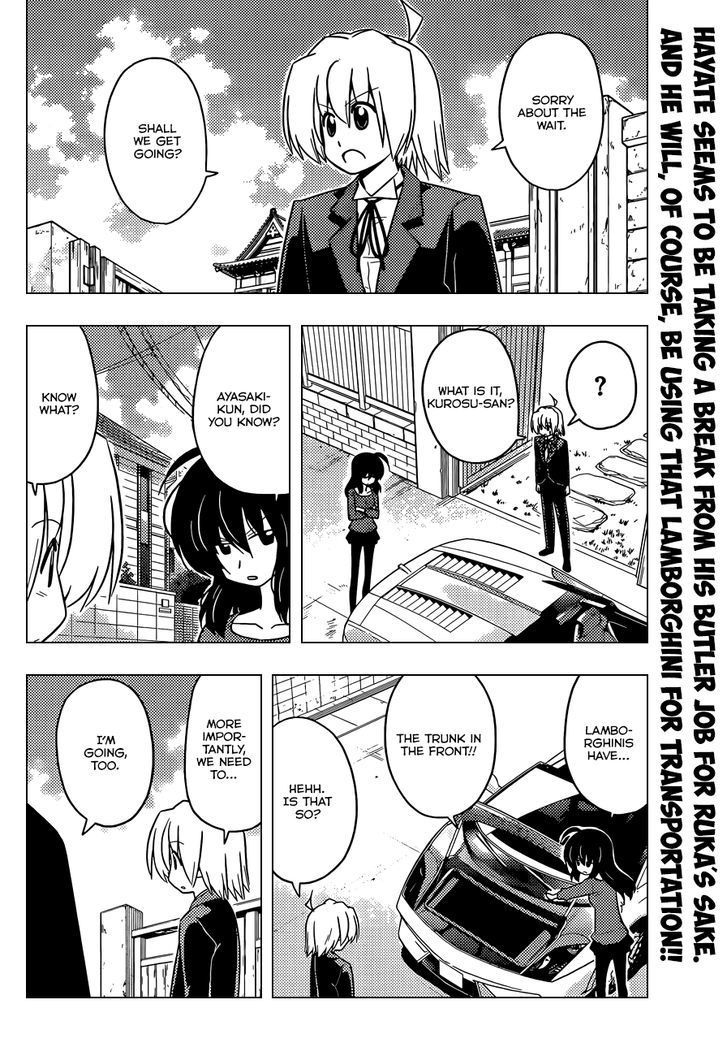 Hayate no Gotoku! Chapter 420 page 3 - Chapter 420 : That Which I Can Grasp in These Hands