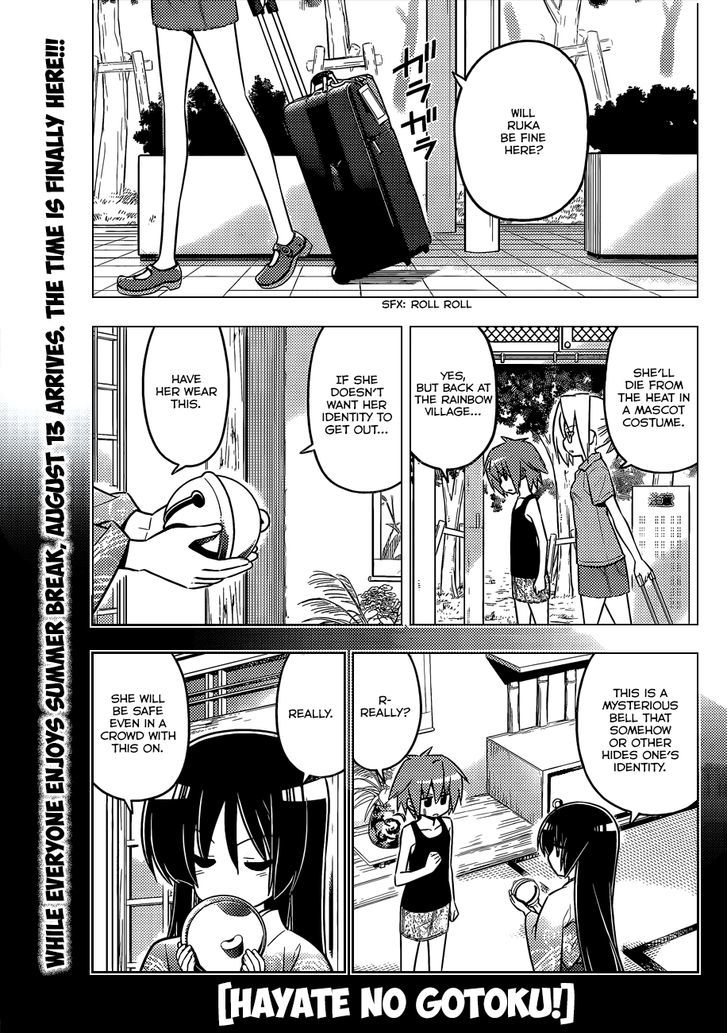Hayate no Gotoku! Chapter 426 page 2 - Chapter 426 : Destroy The Invisible Wall