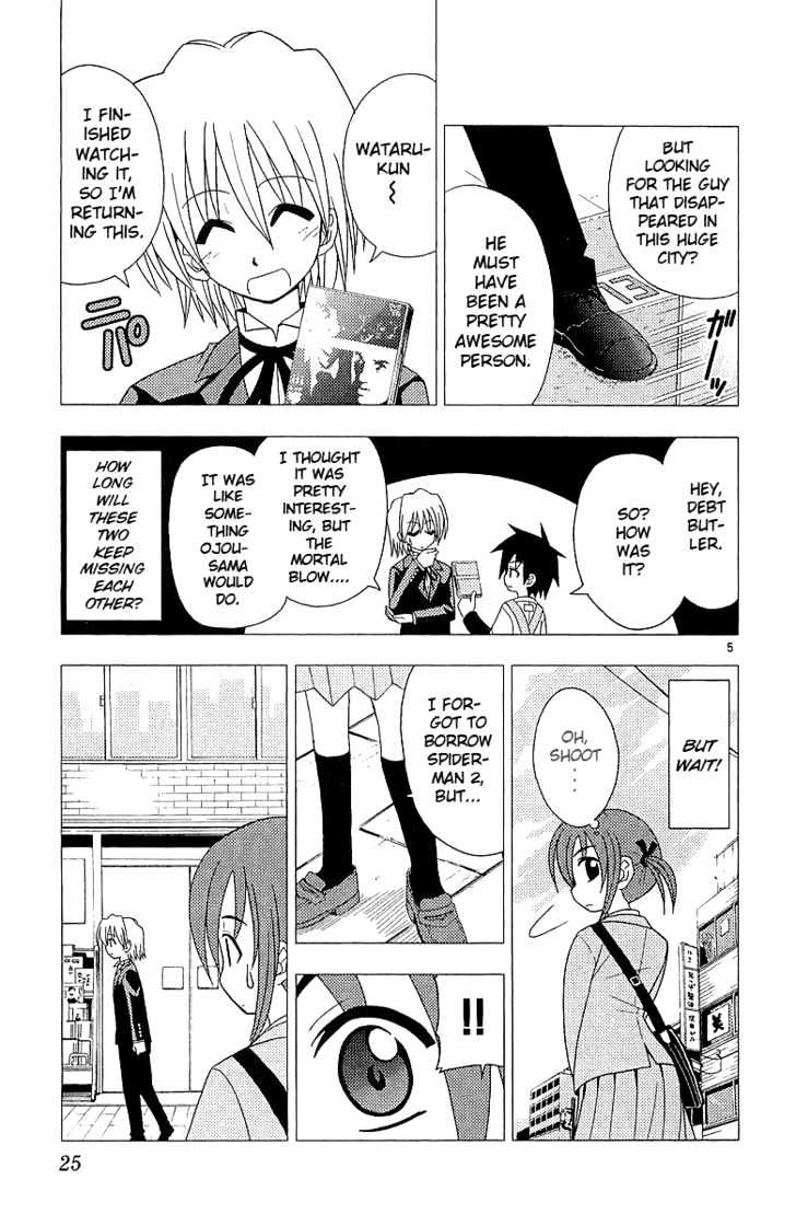 Hayate no Gotoku! Chapter 43 page 6 - Chapter 43 : I Won't Forget You Were the Voice Actor in Art of Fighting