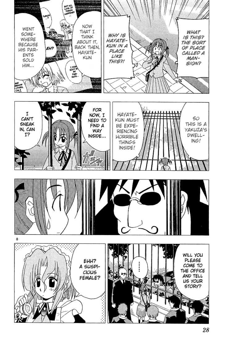 Hayate no Gotoku! Chapter 43 page 9 - Chapter 43 : I Won't Forget You Were the Voice Actor in Art of Fighting