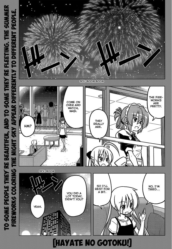 Hayate no Gotoku! Chapter 432 page 2 - Chapter 432 : Shining Brightly