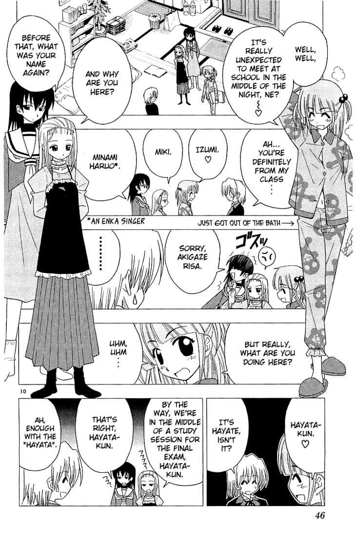 Hayate no Gotoku! Chapter 44 page 11 - Chapter 44 : Arrested for Breaking a Window at the School at Night