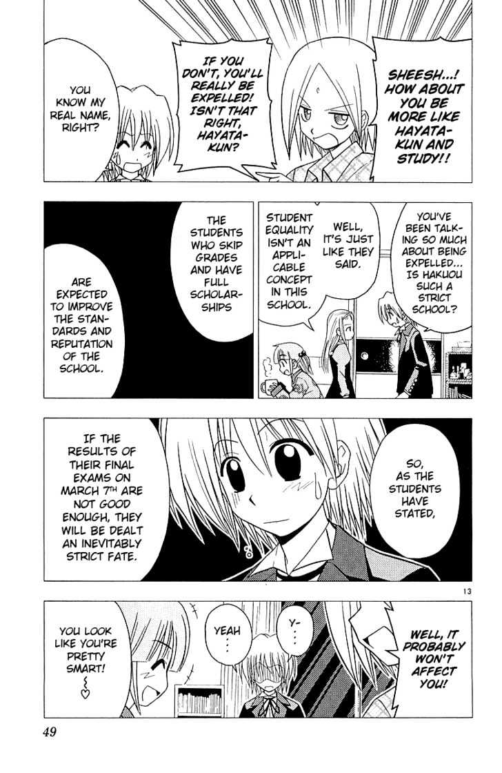 Hayate no Gotoku! Chapter 44 page 14 - Chapter 44 : Arrested for Breaking a Window at the School at Night