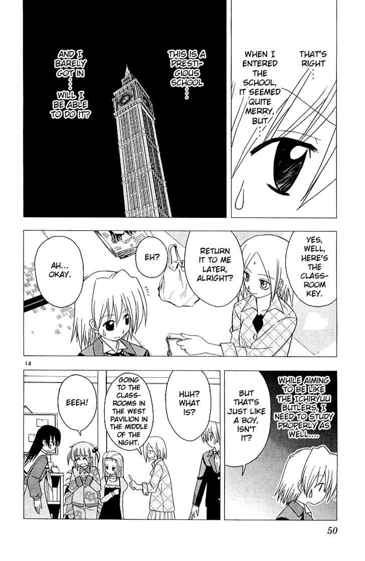 Hayate no Gotoku! Chapter 44 page 15 - Chapter 44 : Arrested for Breaking a Window at the School at Night