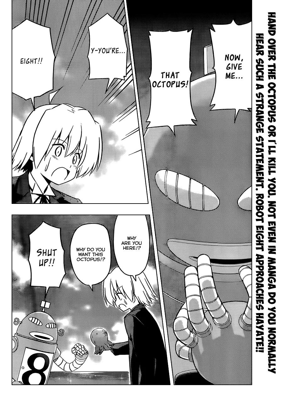 Hayate no Gotoku! Chapter 441 page 3 - Chapter 441 : Talking About Liking Octopuses on Sunday Reminds You of Mendou-kun, Doesn't it?