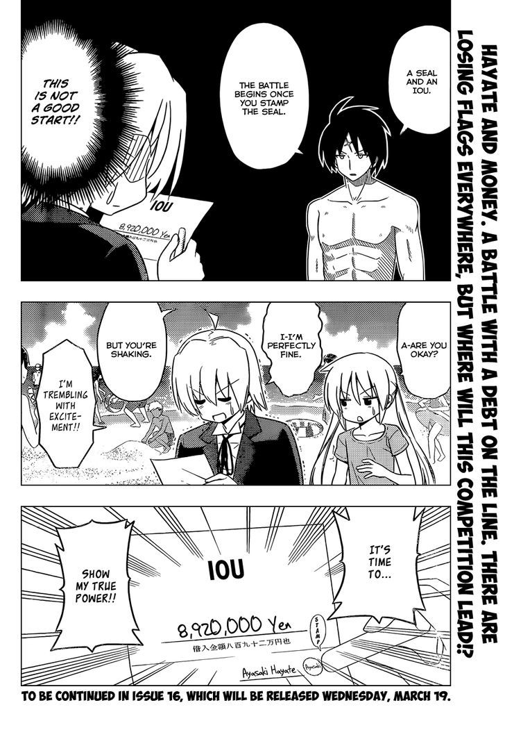 Hayate no Gotoku! Chapter 443 page 17 - Chapter 443 : Troublesome Relative