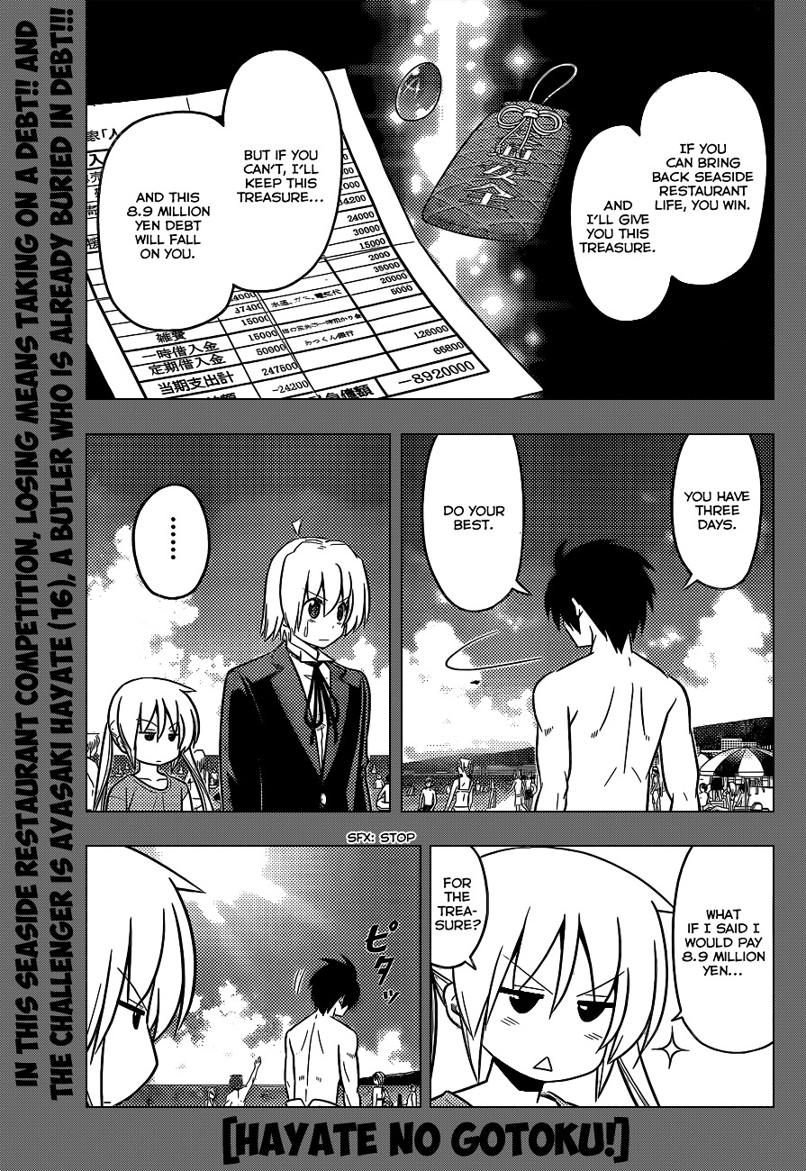 Hayate no Gotoku! Chapter 444 page 2 - Chapter 444 : Look! Look! The Chapter Number is Incredibly Unlucky! Everyone Who S...