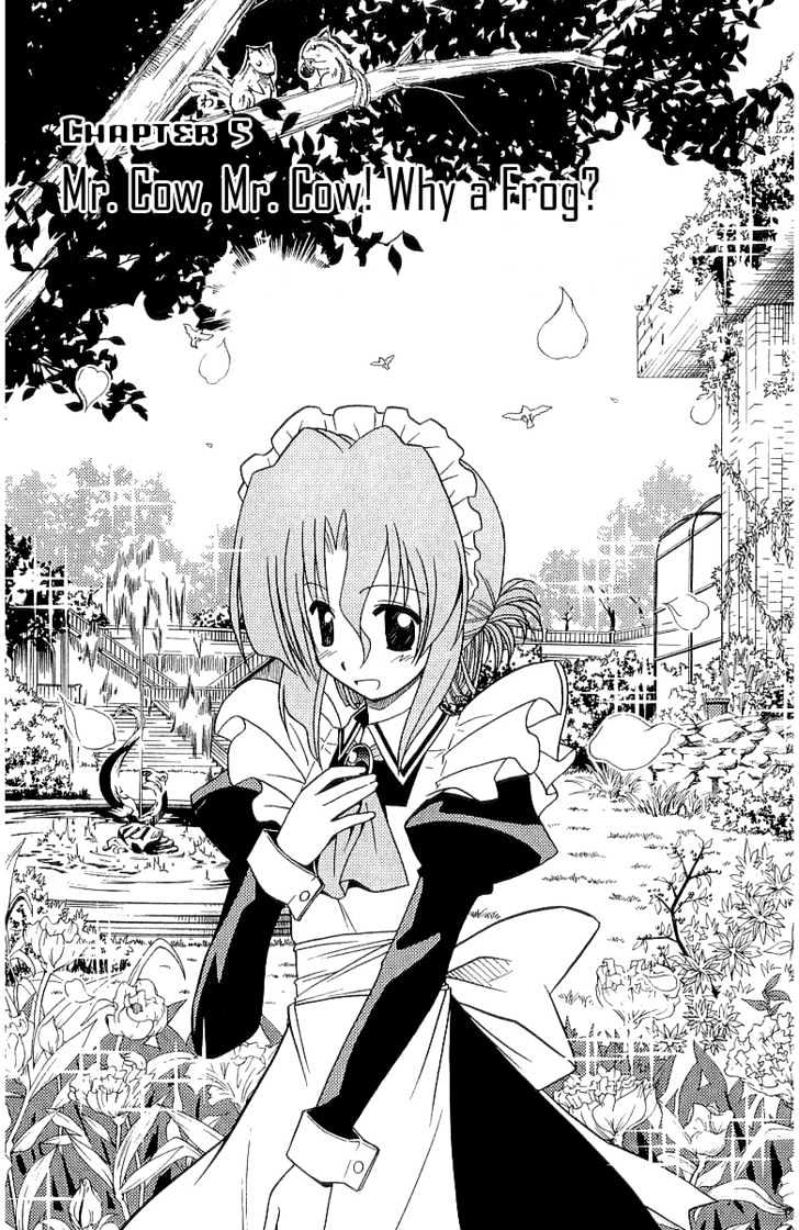 Hayate no Gotoku! Chapter 46 page 2 - Chapter 46 : Mr. Cow, Mr. Cow! - What Is It Mr. Frog?