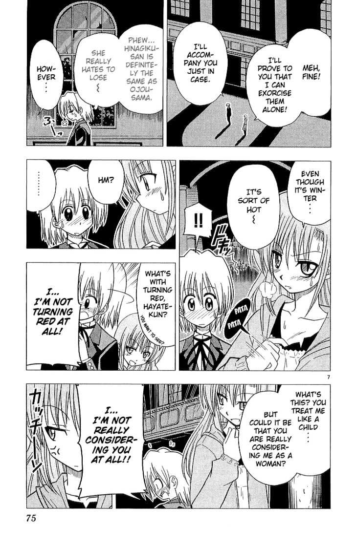 Hayate no Gotoku! Chapter 46 page 8 - Chapter 46 : Mr. Cow, Mr. Cow! - What Is It Mr. Frog?