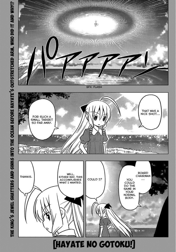 Hayate no Gotoku! Chapter 460 page 2 - Chapter 460 : The Sea is With Us
