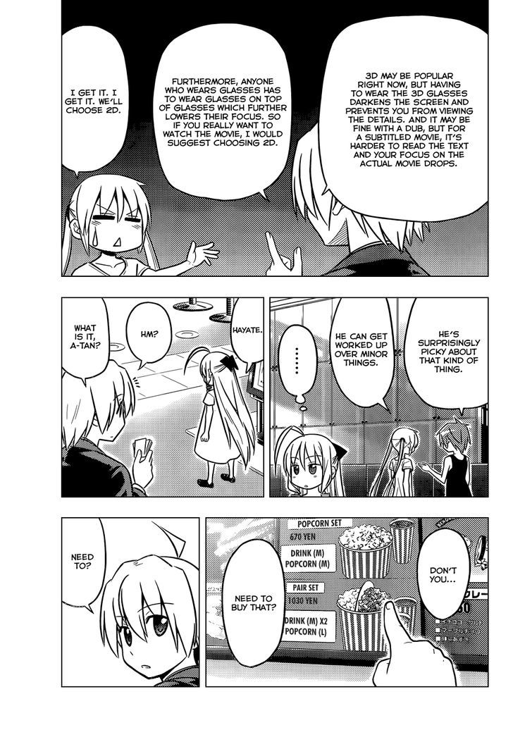 Hayate no Gotoku! Chapter 461 page 14 - Chapter 461 : And Sometimes See a Movie