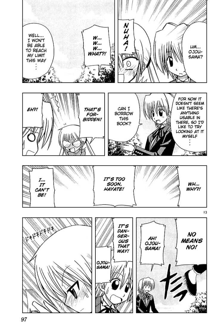 Hayate no Gotoku! Chapter 47 page 14 - Chapter 47 : I Like Reading Books, but I Don't Know How to Make Use of Them