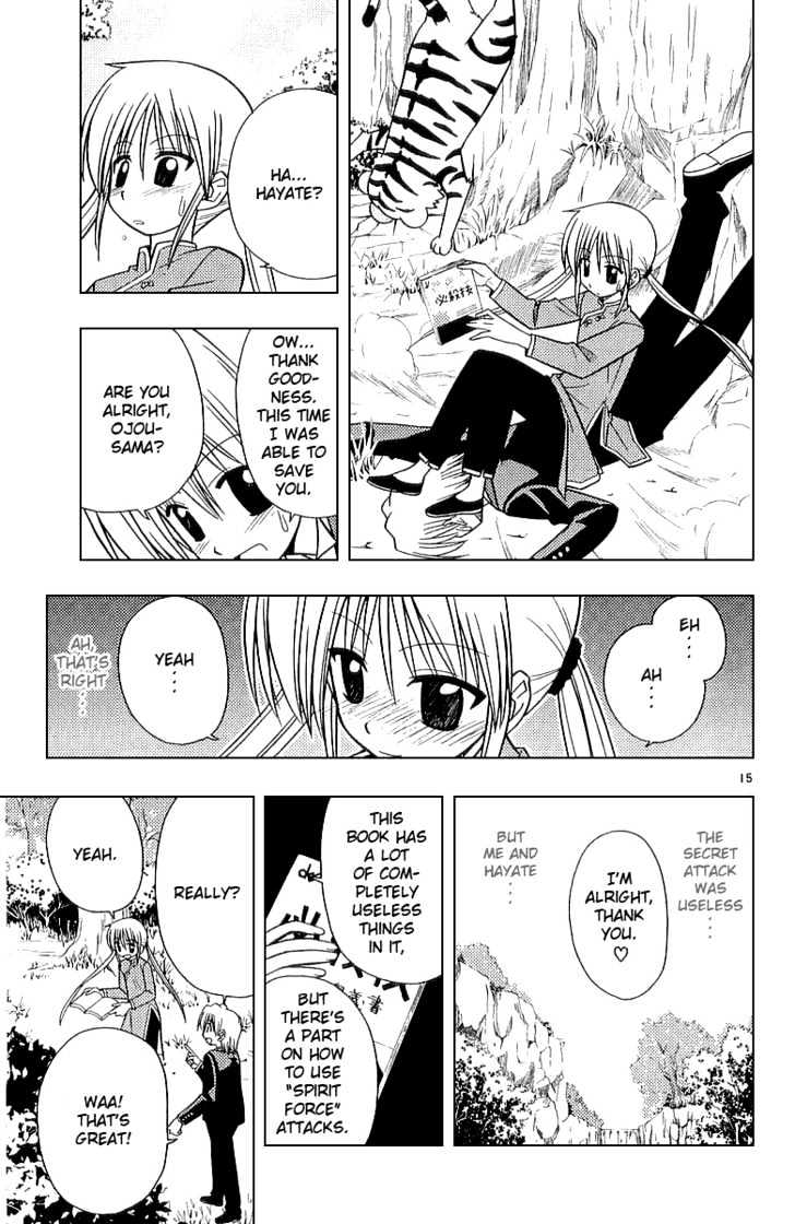 Hayate no Gotoku! Chapter 47 page 16 - Chapter 47 : I Like Reading Books, but I Don't Know How to Make Use of Them