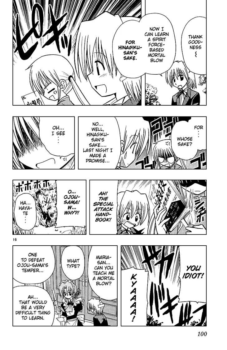 Hayate no Gotoku! Chapter 47 page 17 - Chapter 47 : I Like Reading Books, but I Don't Know How to Make Use of Them
