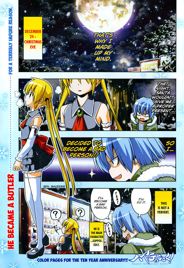 Hayate no Gotoku! Chapter 470 page 3 - Chapter 470 : Santa's Red is a Blood-colored Hell 2014