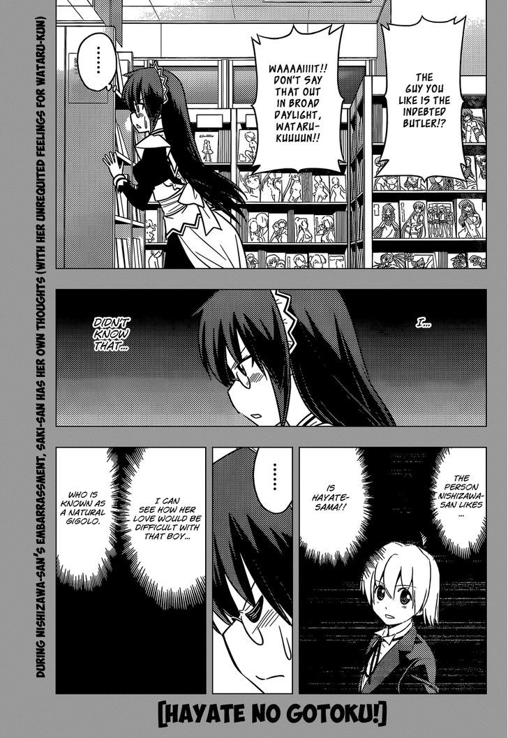 Hayate no Gotoku! Chapter 473 page 2 - Chapter 473 : Advice That Comes with a Bad Feeling