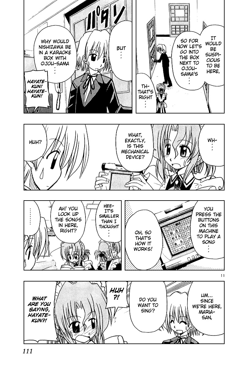 Hayate no Gotoku! Chapter 48 page 11 - Chapter 48 : Song of the Sea Goddess's Palace