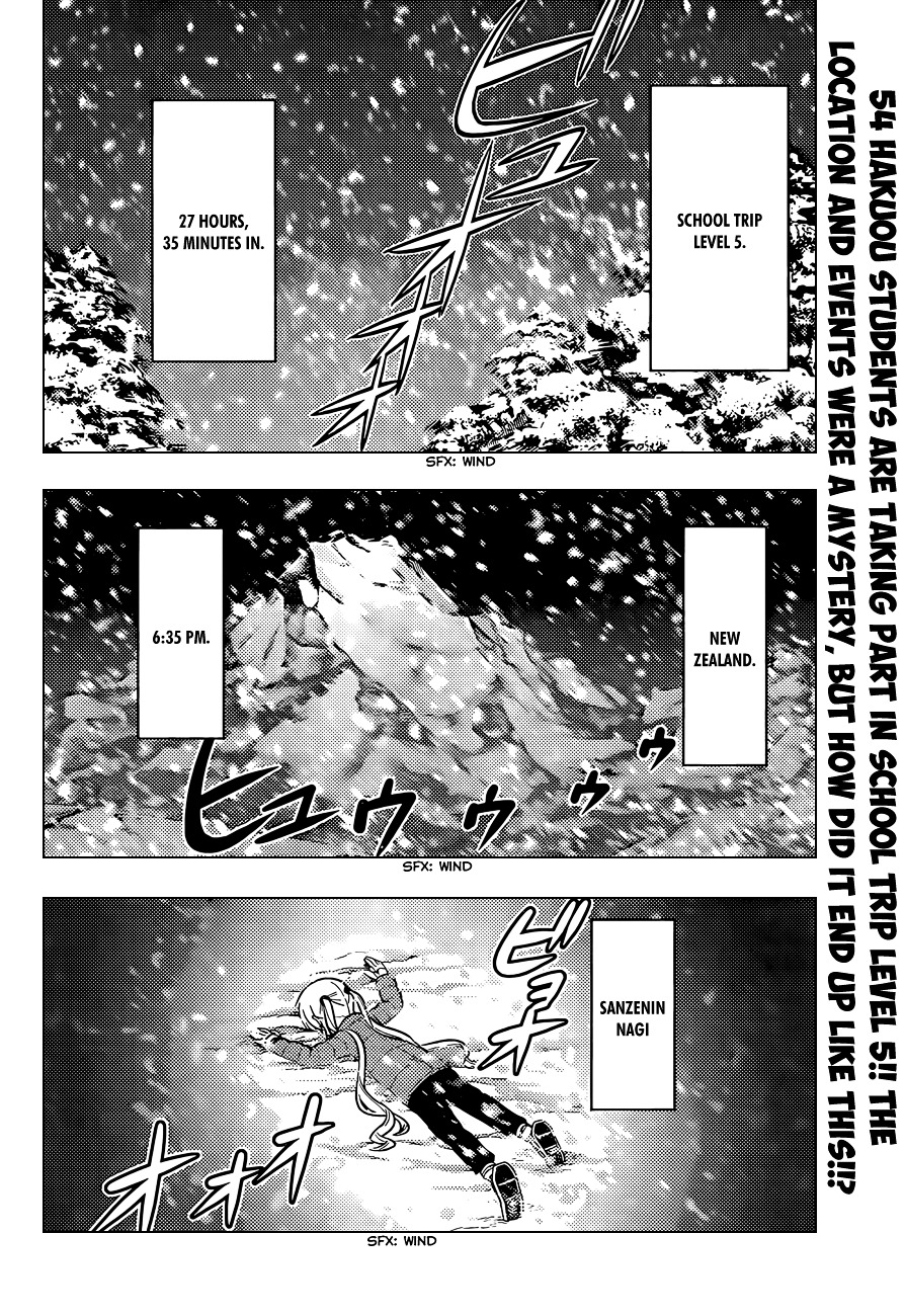 Hayate no Gotoku! Chapter 487 page 3 - Chapter 487 : Give Me a Free Trip. I Don't Care Where. I Just Want to Go Somewhere.